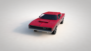 featured image thumbnail for post 1968 Dodge Charger (3D Modelling and Animation)